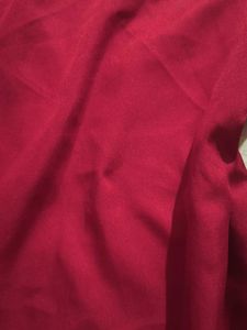Red Long Sleeve Top
