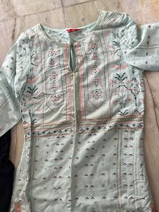 W Brand Embroidered Kurti