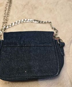 Denim Crossbody Bag
