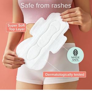 Nua Ultra-Safe Sanitary Pads - 30 Count