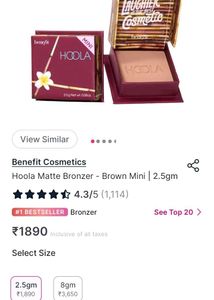 Original Benefit Hoola Bronzer Mini
