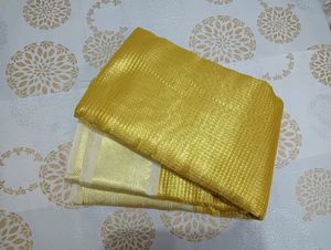 Banarasi Tissue Silk Zari Weaving Traditional Sare