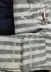 Striped Kurta Set