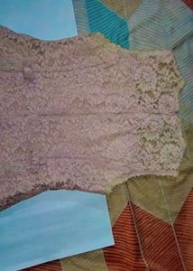 Pink Lace Dress