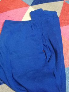 woollen Blue Legging free size