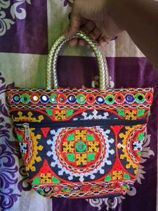 Handmade Embroidered Handbag