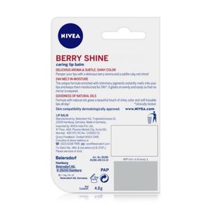 Nivea Berry Shine Tinted Lip Balm