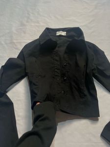 combo Black Long Sleeve Top and skirt