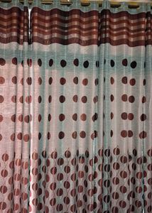 9 Feet Length Curtains 5 Pieces