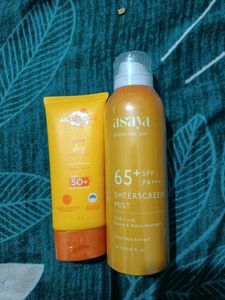 Pack Of 2, Sunscreen & Mist