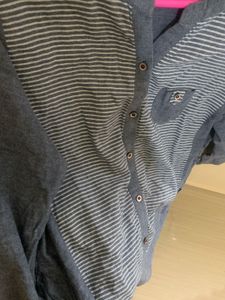 Striped Casual Blouse