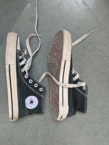 Classic Black Sneakers