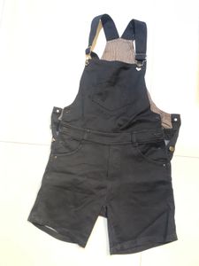 Black Short Dungree