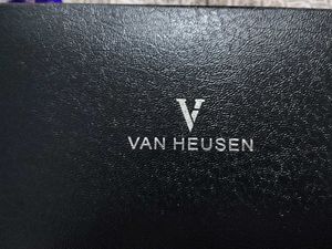 Van Heusen Tie, Cufflinks &amp; Pocket Square Set