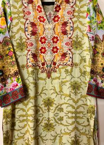 Satin Stitched Kurti