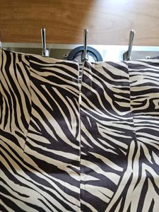 Zebra Print Mini Skirt
