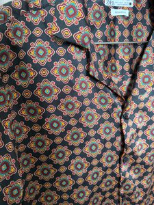 Zara Patterned Shirt - Size S