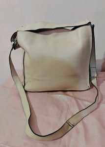 Steve Madden Ivory Crossbody Bag