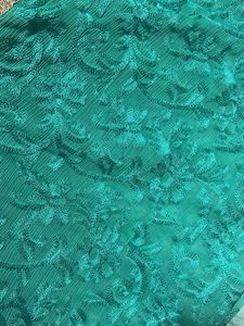 Green Embroidered unstitched Dress Material