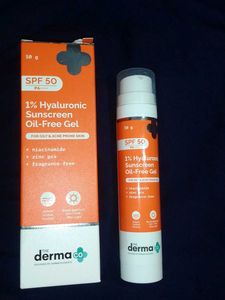 Dermaco 1% Hyaluronic Sunscreen Oil Free Gel