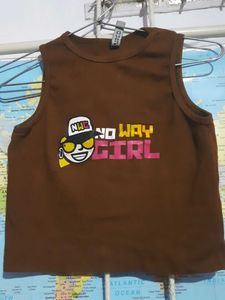 Xxs Brown Tank Top