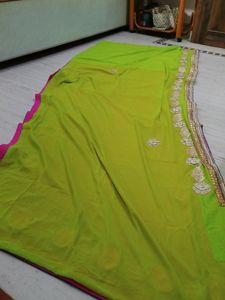 Green &amp;Pink Colour Sadi