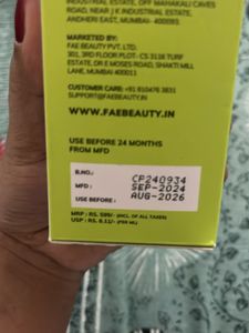 FAE SK&#39;N Hydra-Milk Toner