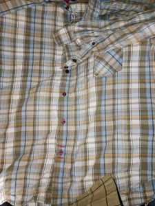 XL Plaid Button-Down