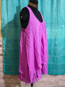 Size L/XL🎁Buy 2 Get 1 Free 🎁 Purple Dress