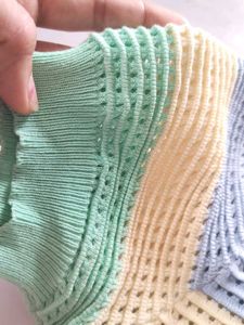 Striped Knit Top