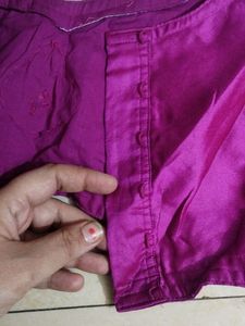 Last PriceWith Blouse Banarsi Sari Good👍