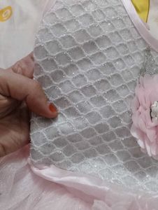 Pink Ruffled Baby Dress