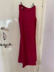 Red Biba Dress With Shrug