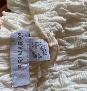 White Smocked Tie-Strap Tank Top