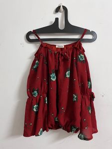 Floral Off-Shoulder Top