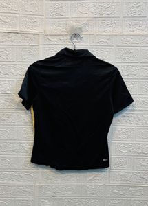 🇺🇸 Adidas Imported Black Polo Top
