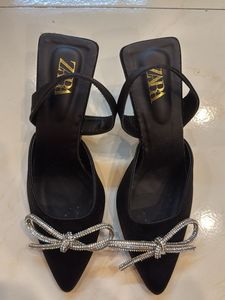 Zara Black Heels