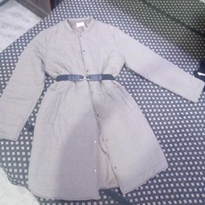 Belted Quilted Coat