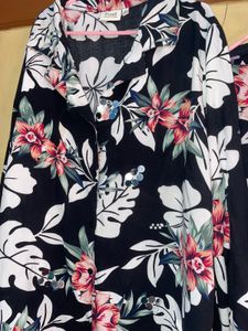 PlusS Floral Print Co-ord Set XXL
