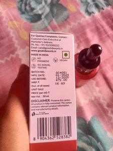 GOOD VIBES ROSEHIP SERUM