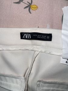 Zara White Pants