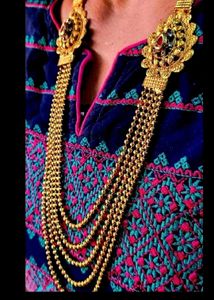 1gram goldplateNecklace &amp; earing&amp;bangle set