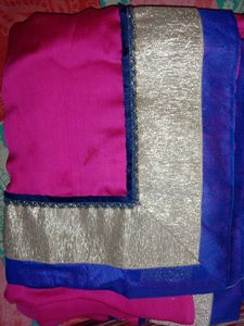 Rose Pink Saree