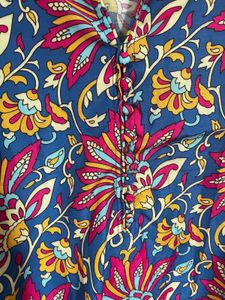 Floral Print Kurta Set