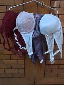 Combo Of Four  Hnm Branded  Bra