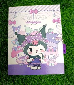 Sanrio Kuromi Lock Diary