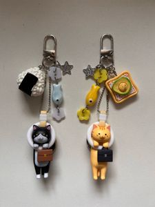 Office Cat Keychain 🧳