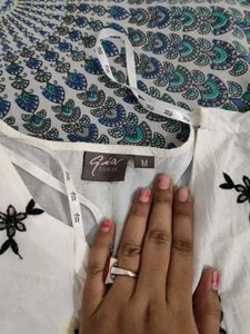 Black And White Kurti