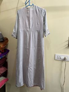 Elegant Pink &amp; light blue Kurta Set