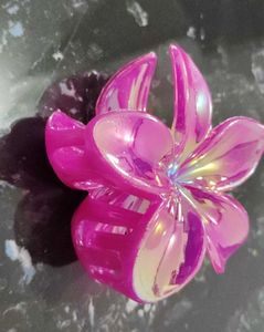 Pink Plumeria Hair Clip🌸